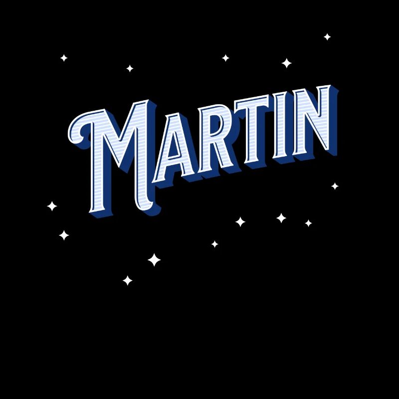 Martin Namen personalisiert
