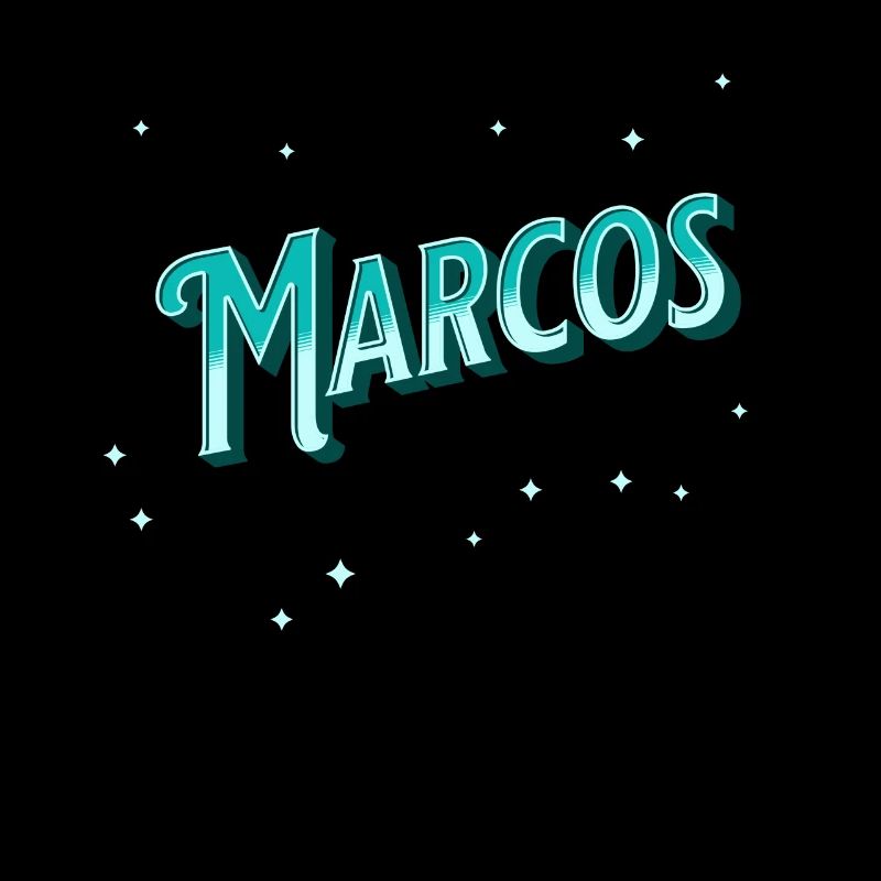 Marco's name personalized