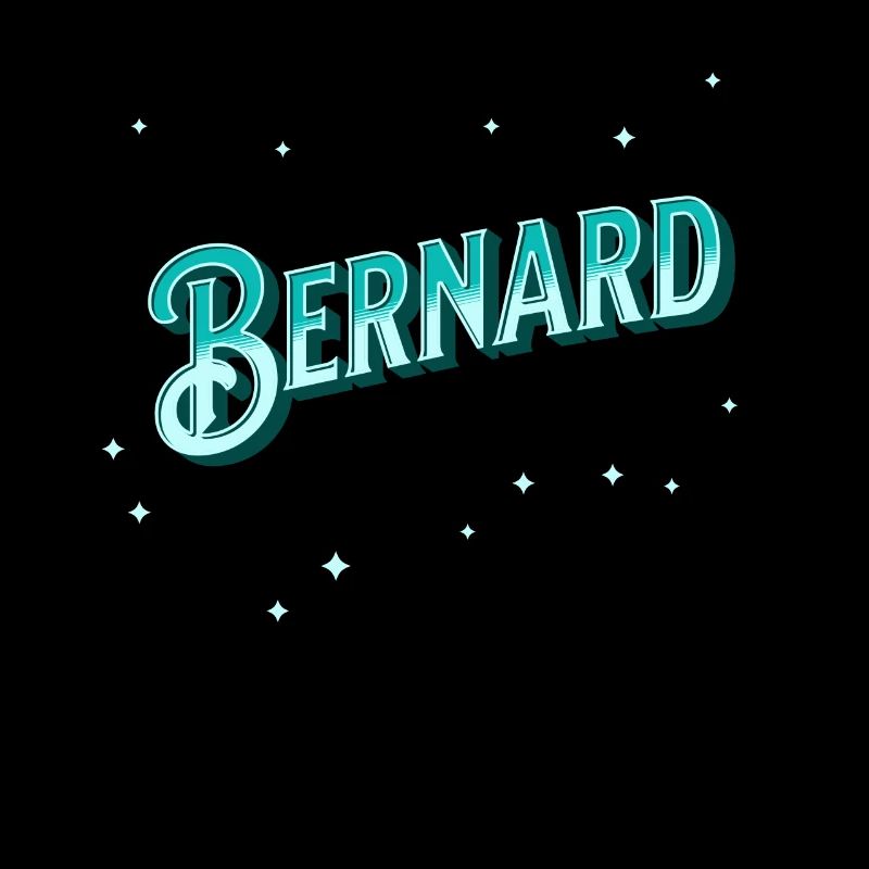 Bernard Namen personalisiert