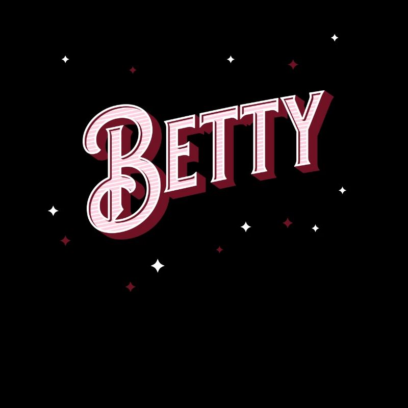 Betty name personalized