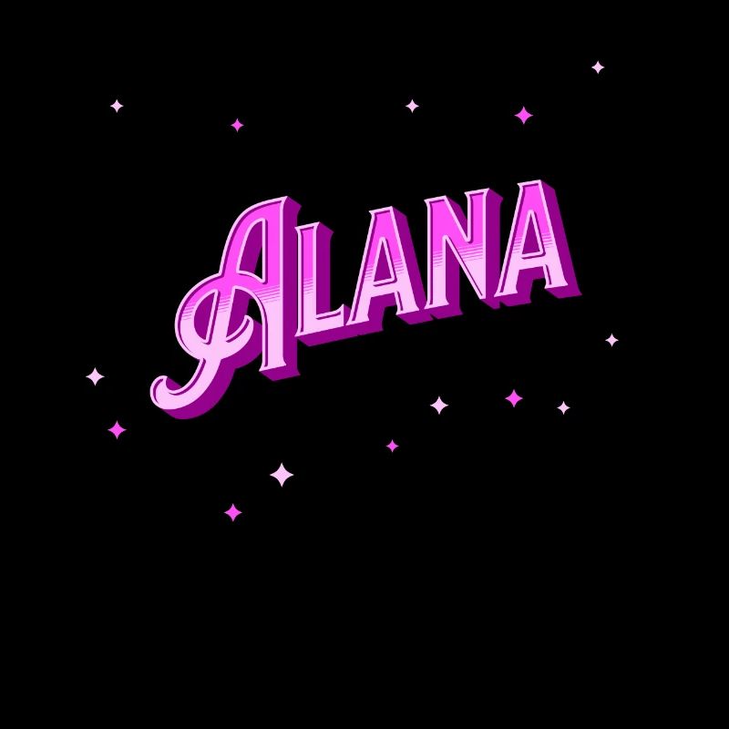Alana name personalized