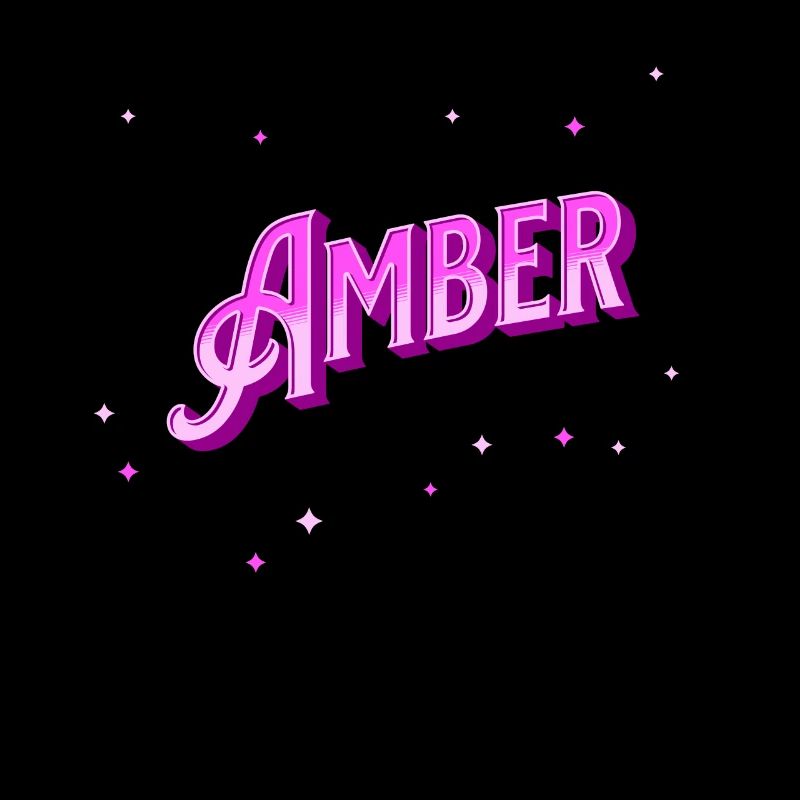 Amber name personalized