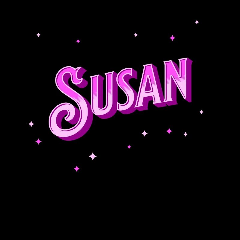 Le nom de Susan personnalisé