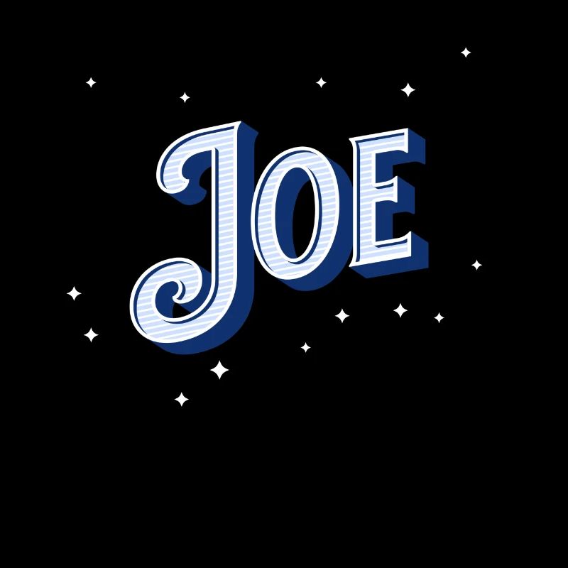 Joe name personalized