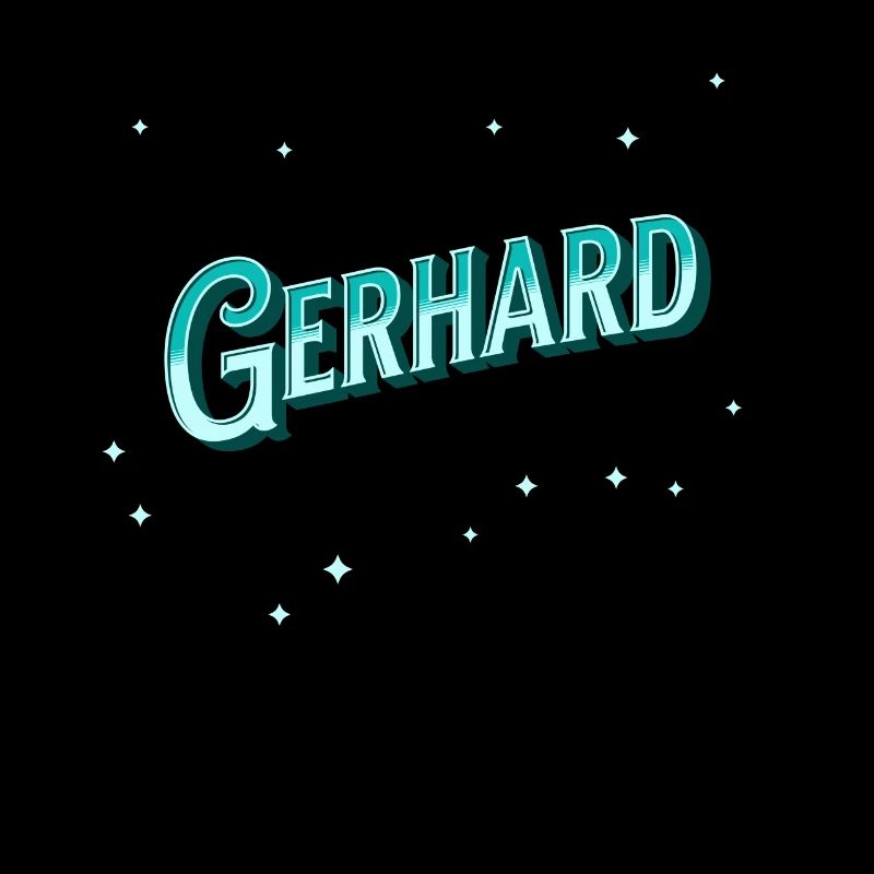 Gerhard Namen personalisiert