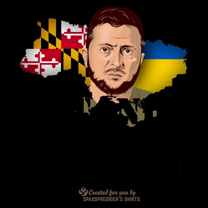 Maryland Ukraine Supporters Merch Design