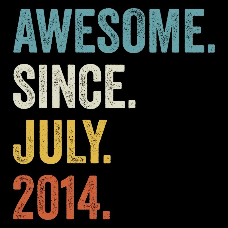 Awesome Since July 2014 8. Geburtstag