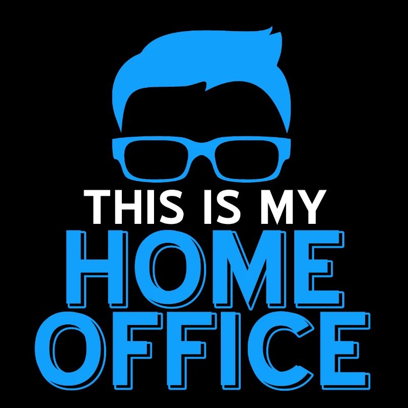 Rétro C’est mon bureau à domicile Travailler à la maison
