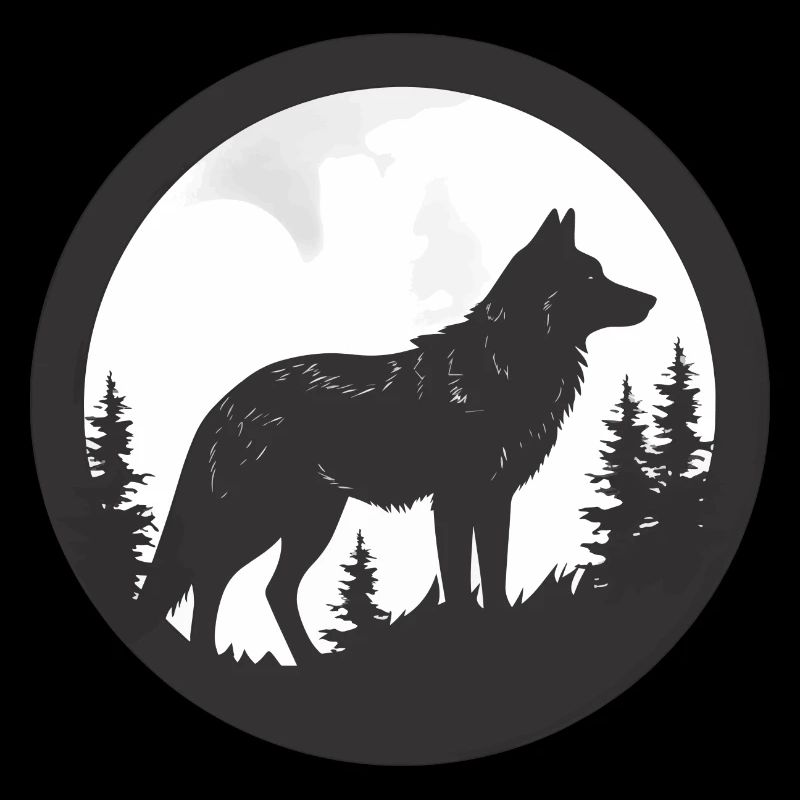 Wolf, Wildhund, Grauer Wolf, Canis lupus