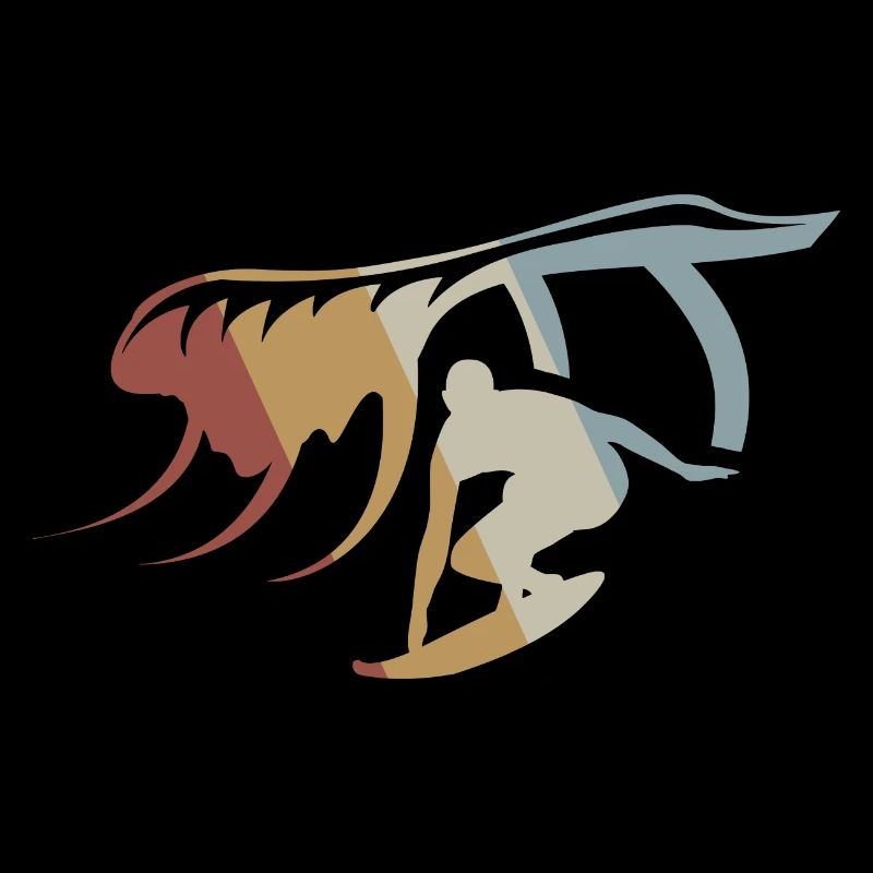 Surf Rétro Style Vintage