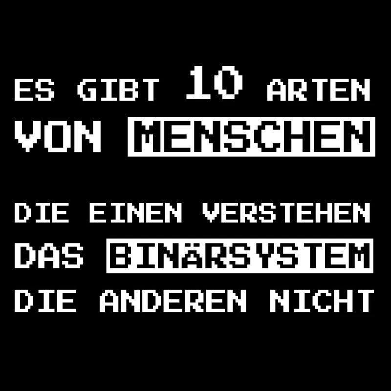 10 Arten von Menschen Binärsystem Informatik