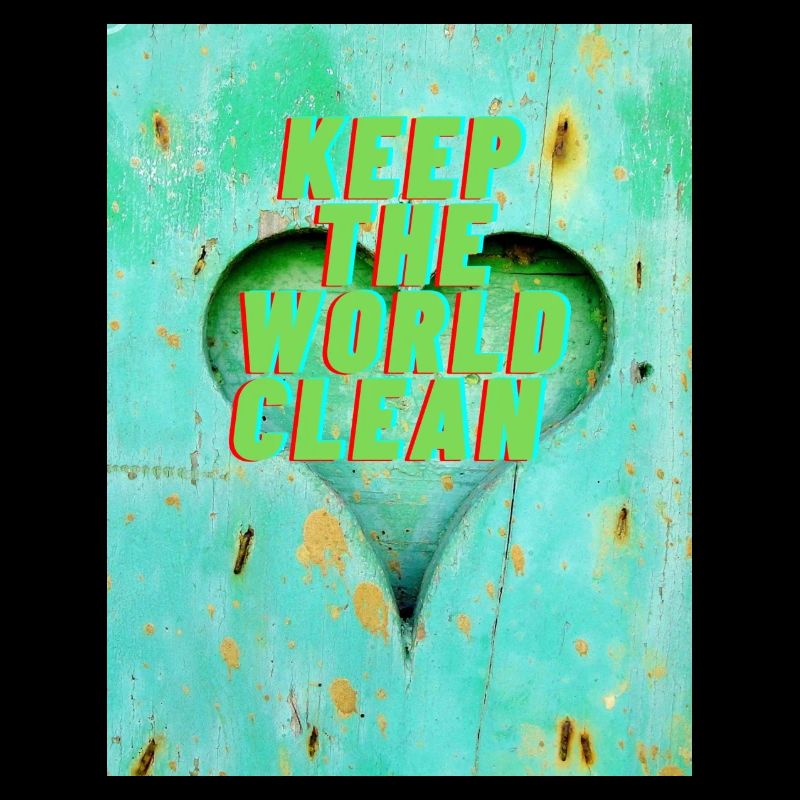 KEEP THE WORLD CLEAN