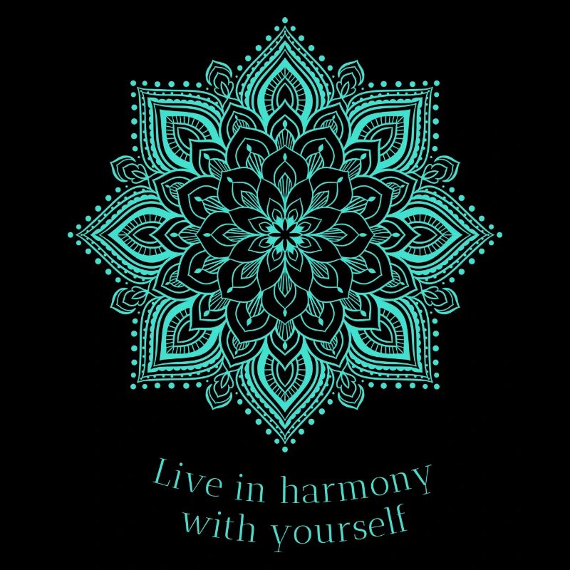 Mandala-Live in Harmony with Yourself