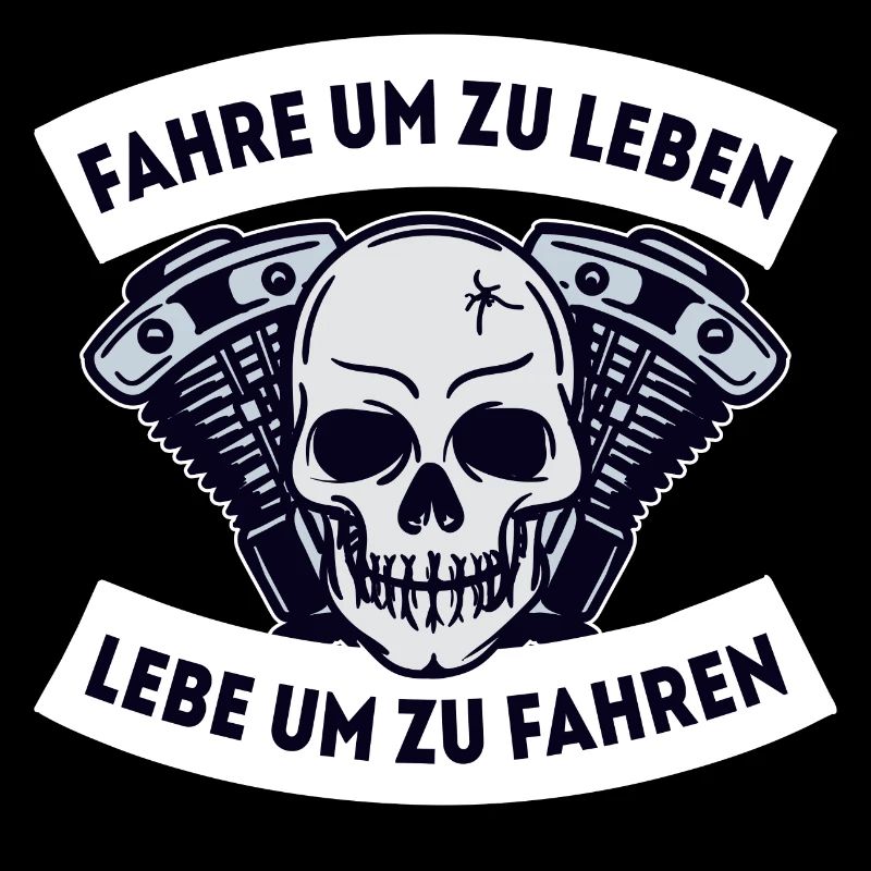 Motorrad Totenkopf Spruch Motorräder Statement