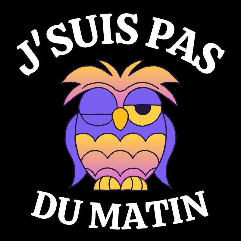 pas du matin, grincheux le matin