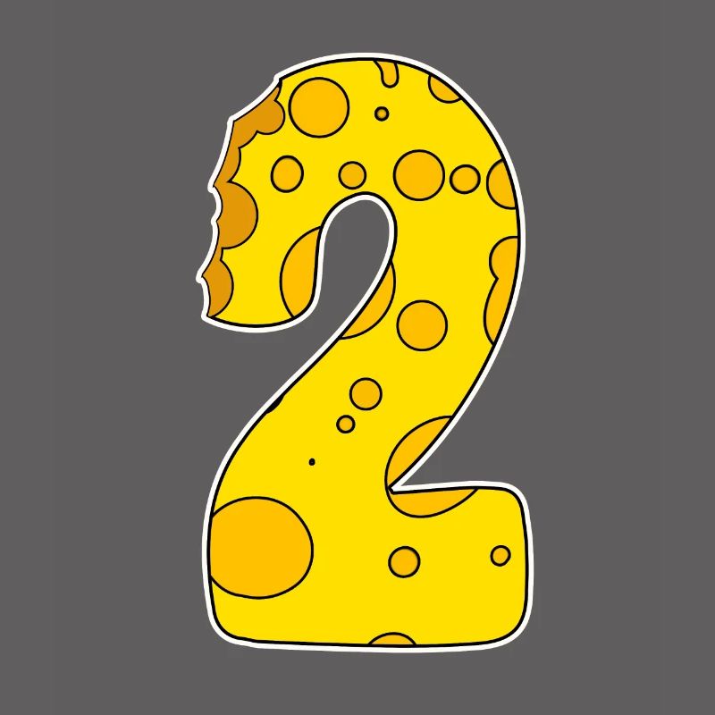 Number 2 - Two - Second