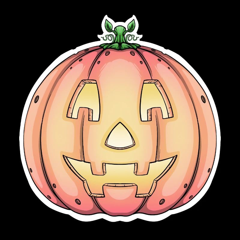 Conception de citrouille d’Halloween Jack-o'-Lantern