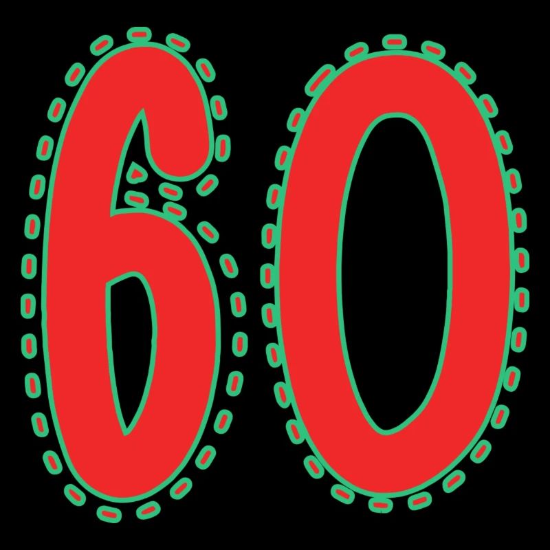 60. 60 ANS. 60e ANNIVERSAIRE. ANNIVERSAIRE 60 ANS.