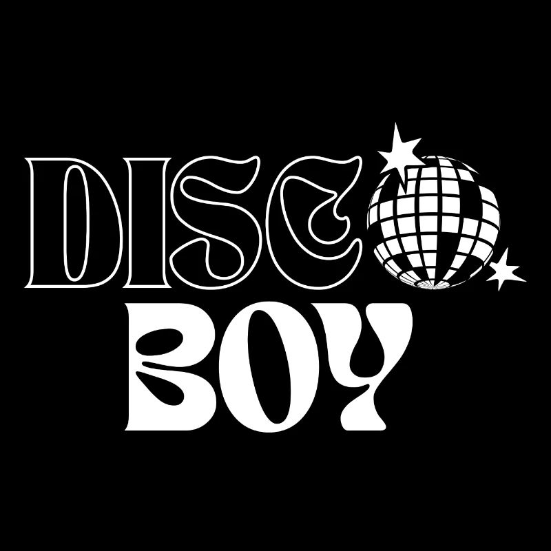 Retro Disco Junge Grafik T-Shirt