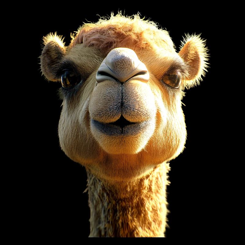 Chameau Dromadaire Camel de Bactriane Cadeau Chameaux