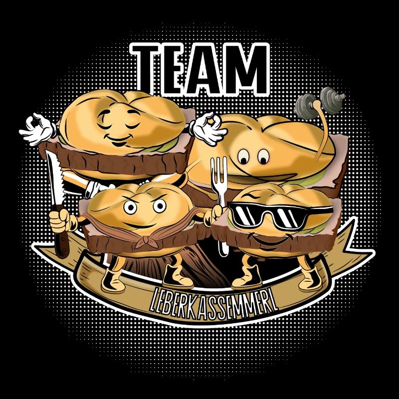 L’équipe Leberkassemmel – Snack Squad !