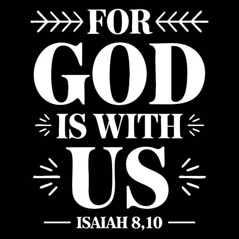 For God Is With Us Design