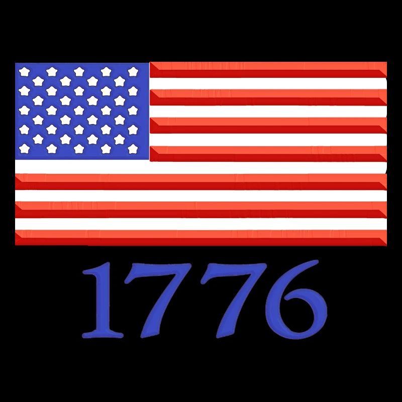 Drapeau américain de 1776 brodé