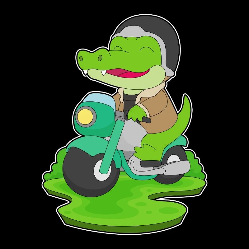 Krokodil Motorrad