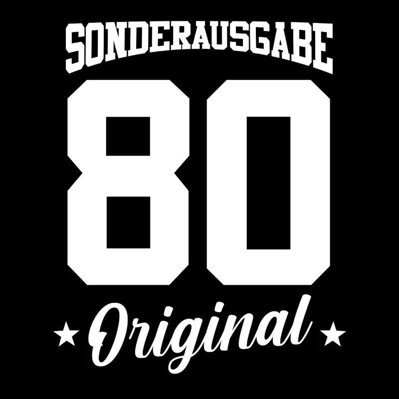 80 Geburtstag