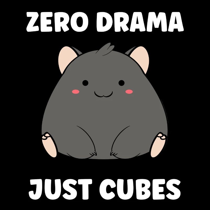 Zero Drama Just Cubes wombat