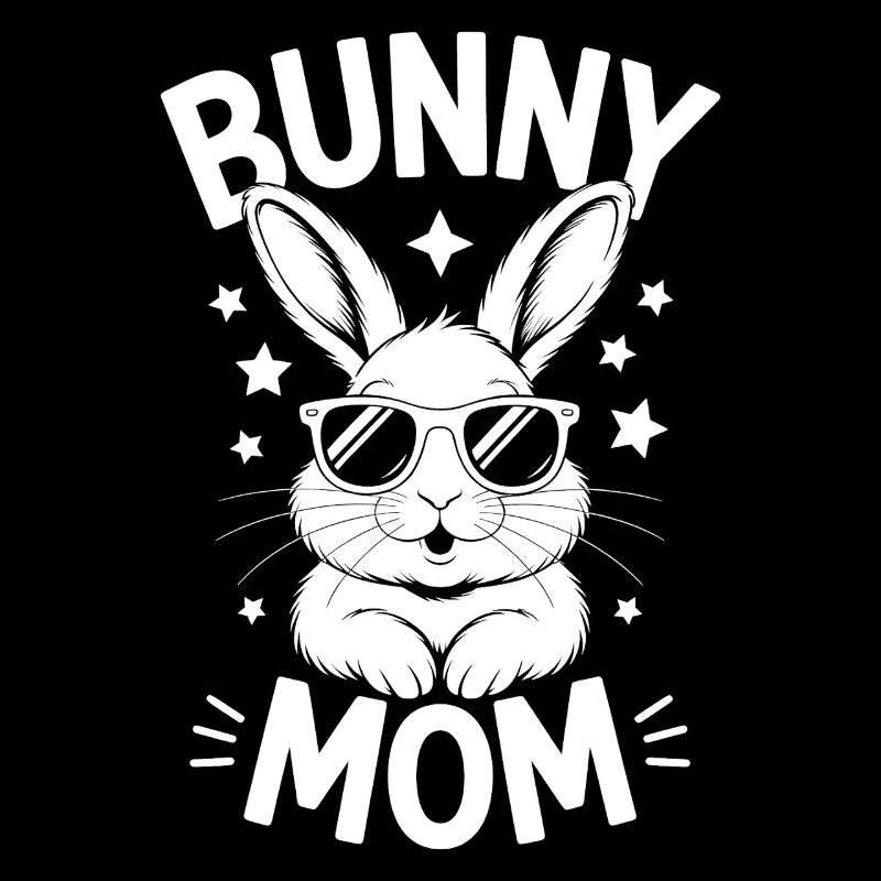 Bunny Saying Mom Rabbit Funny Bunnies Gift