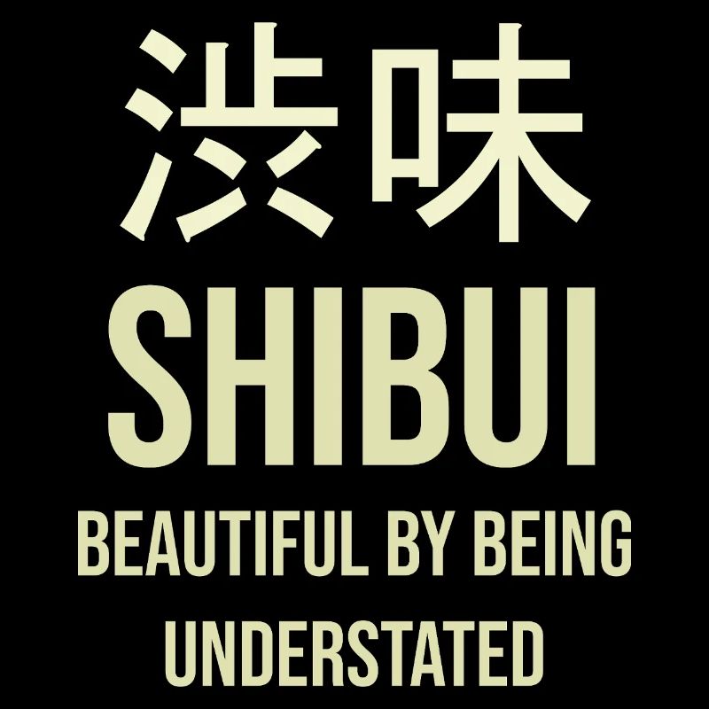 Shibui Schlanker Minimalismus