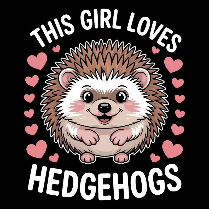 Igel Spruch Mädchen Lustiges Igel Geschenk