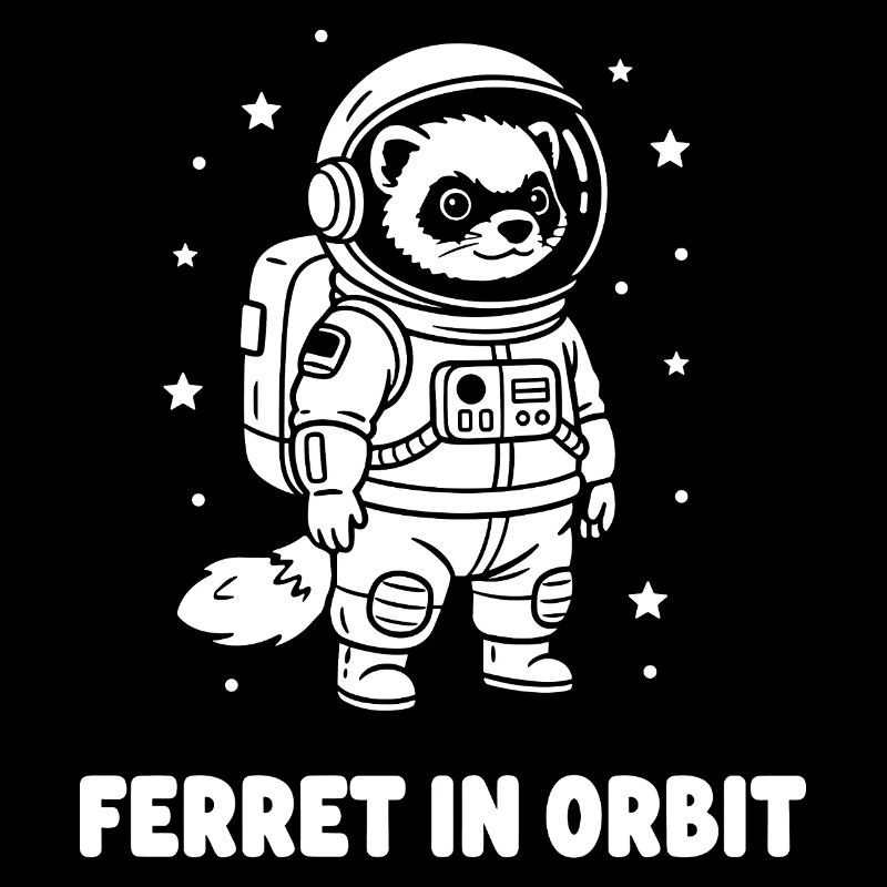 Frettchen im Orbit