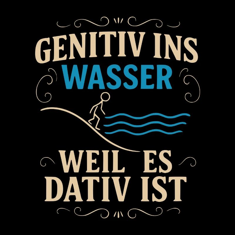 Genitiv ins Wasser – Sprachwitz