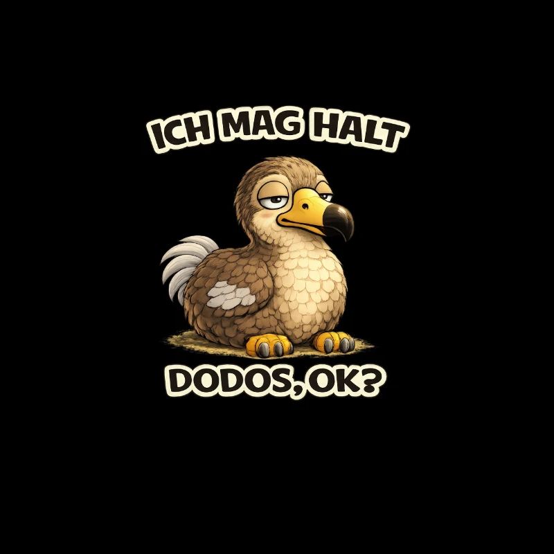 J’aime juste les dodos, ok, remarque drôle d’animal