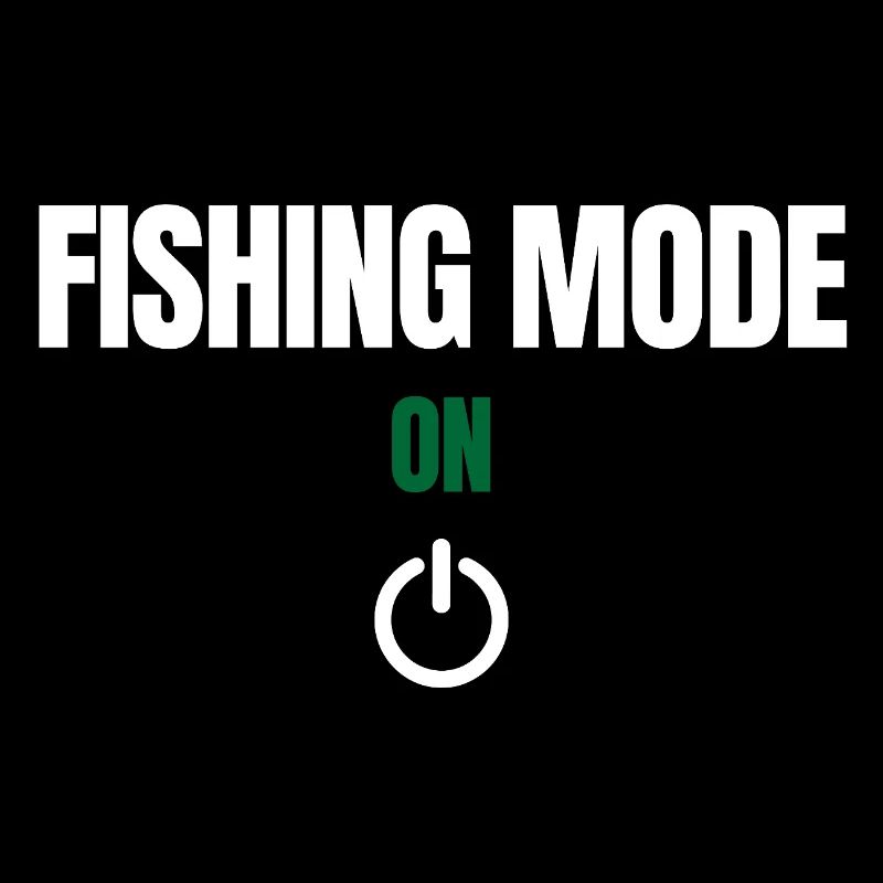 Mode pêche activé – Angeln Design