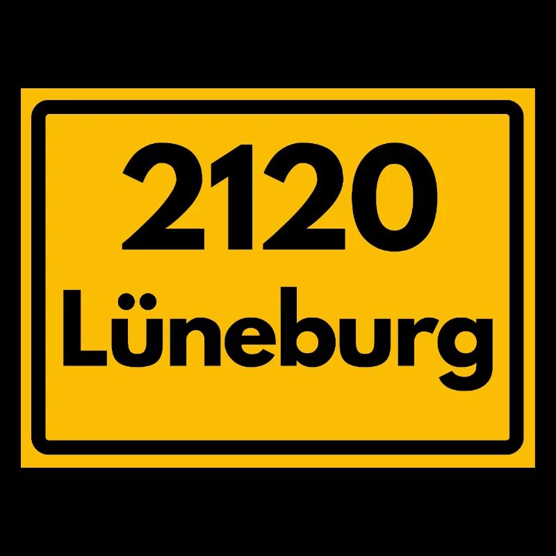 OLD POSTCODE POSTCODE RETRO 2120 LÜNEBURG - HANSE