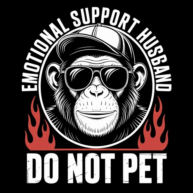 Emotional Support Husband Monkey