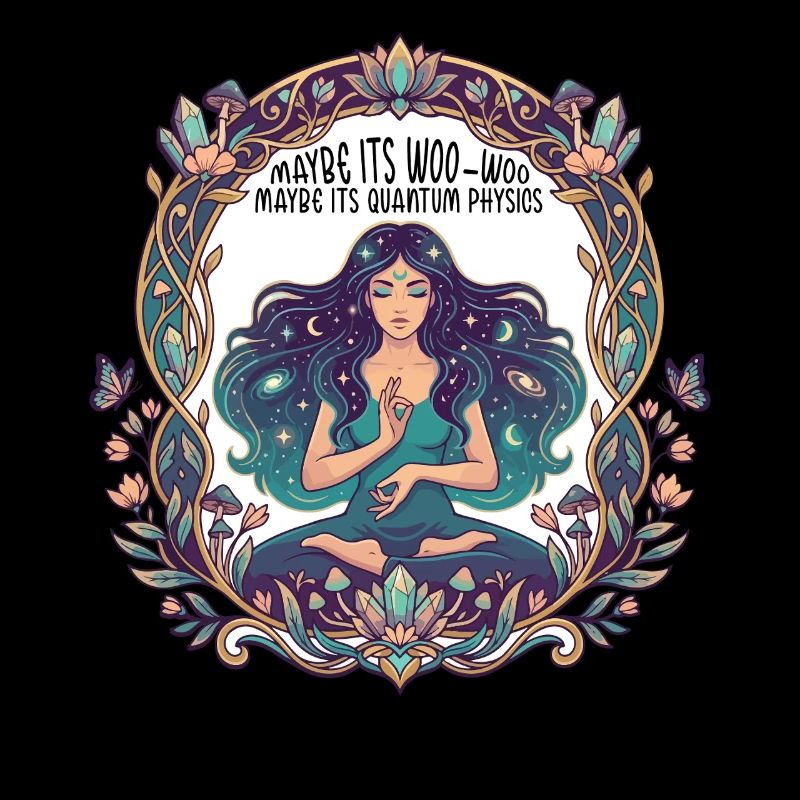 Maybe Its Woo-woo Maybe Its Quantum Physics Woman 