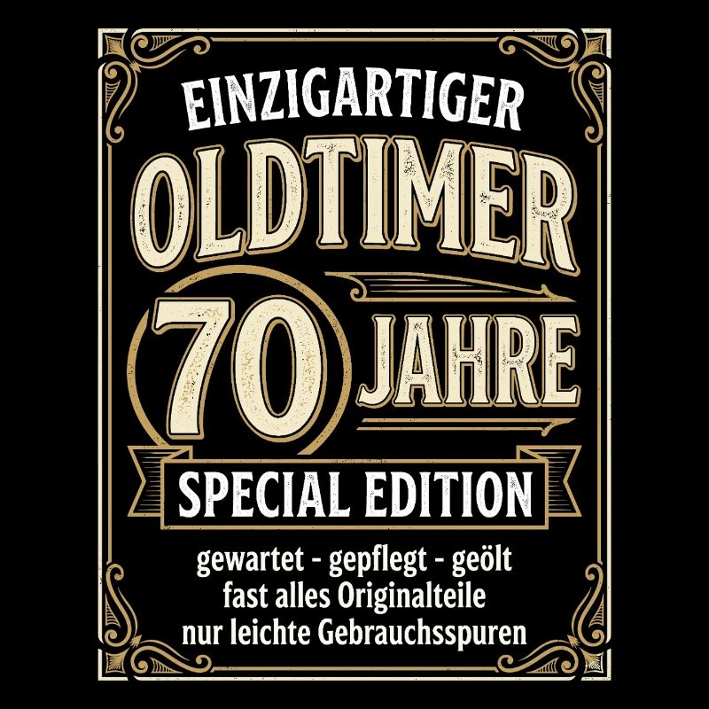 Einzigartiger Oldtimer 70 Jahre Special Edition