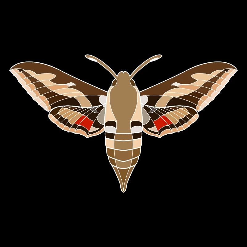 Papillon de paille de lit