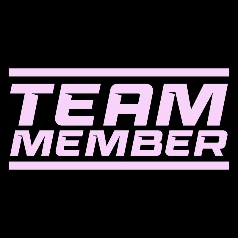 Team Member Lettering Lavender