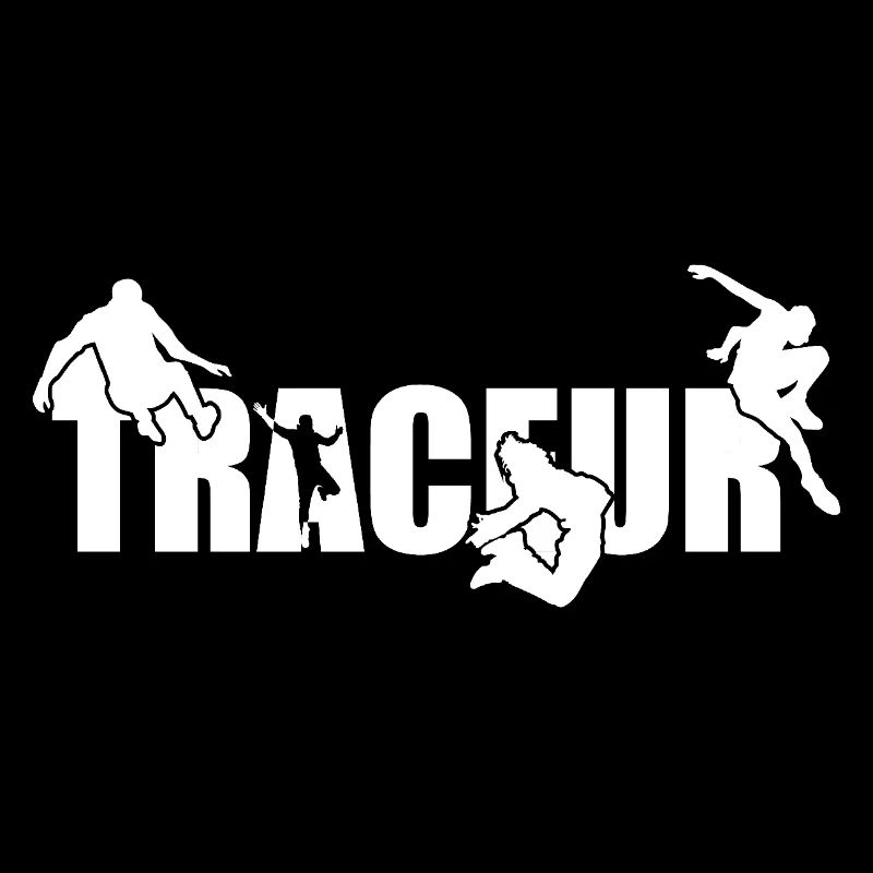 Parkour Traceur white