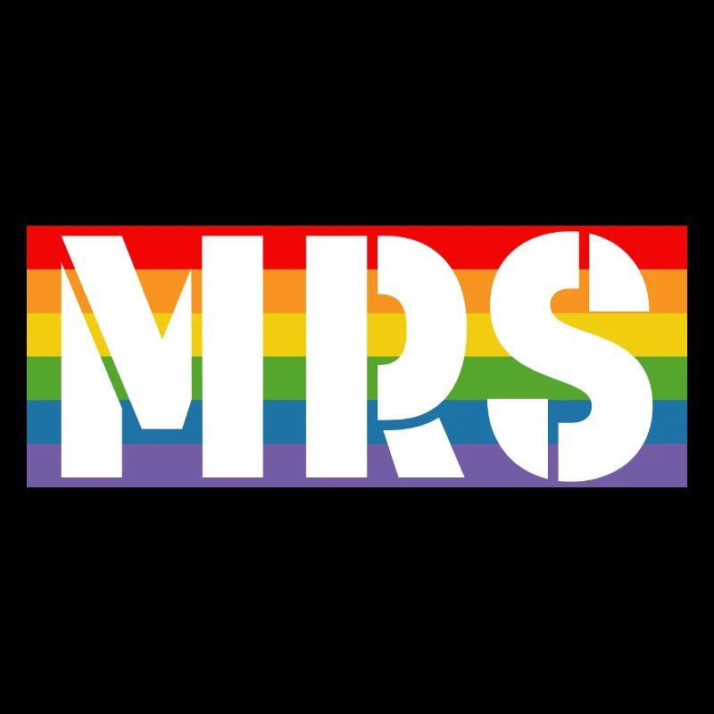 Chemise arc-en-ciel MRS