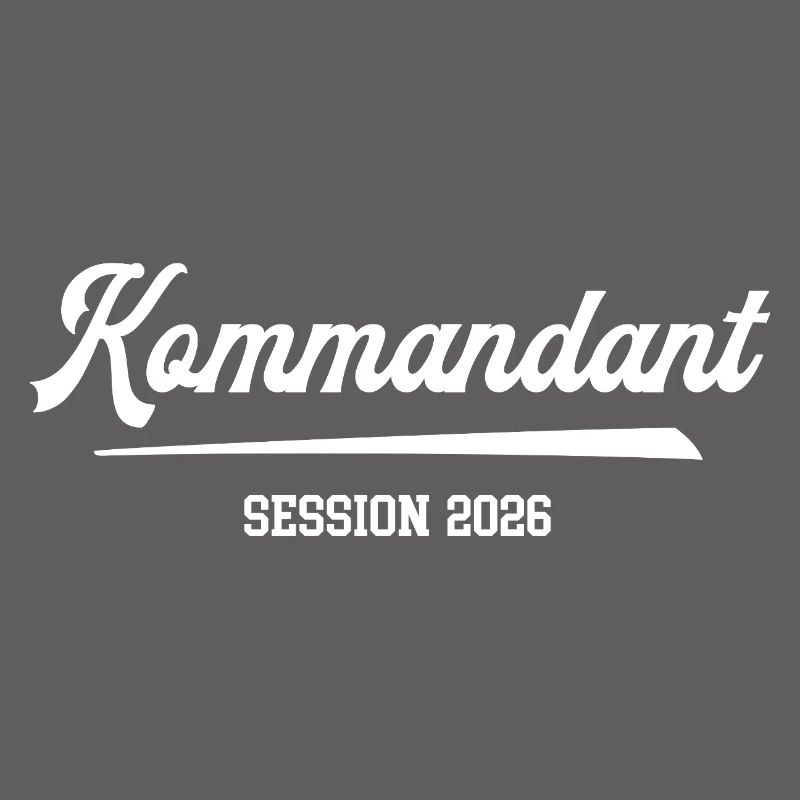 Commandant Carnaval 2026 Carnaval Garde du Prince