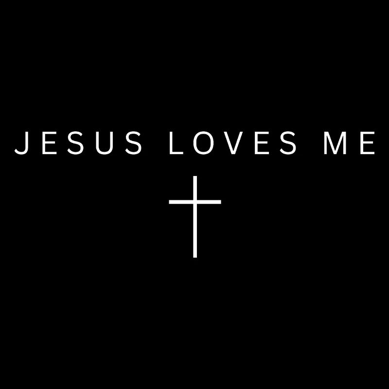 Conception de croix de Jésus m’aime