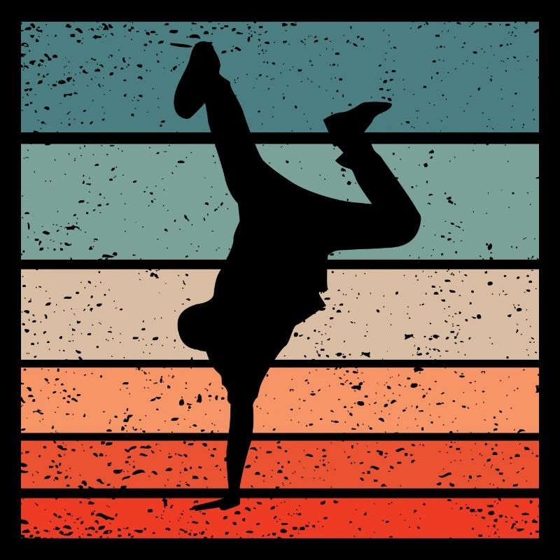 Breakdance Retro Style Vintage