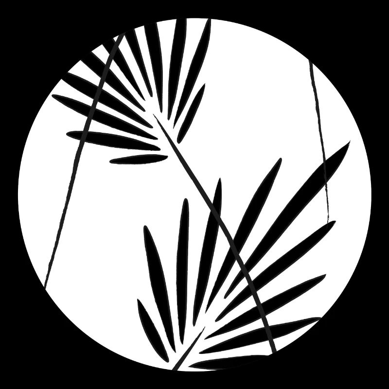 Pattern Design: Palmblatt - Blätter - Blattmuster