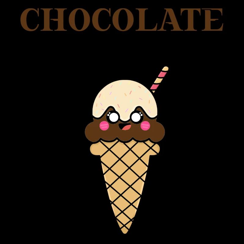 Schokolade Eis Chocolate Geschenkidee Schokoeis